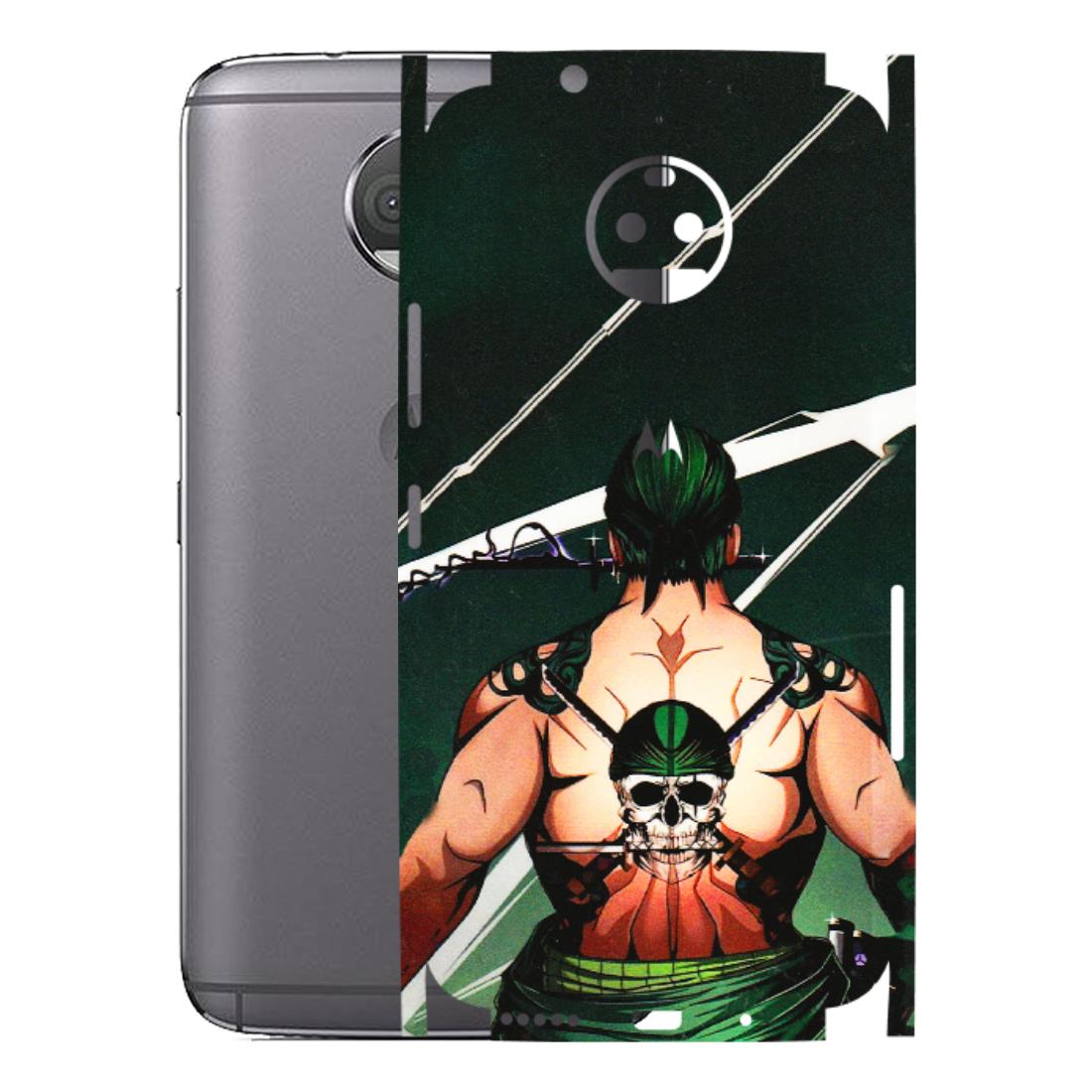 Motorola Phone Skins (All Models) - Zoro Anime - 3D Embossed Finish (L-23) Motorola Moto G5S Plus