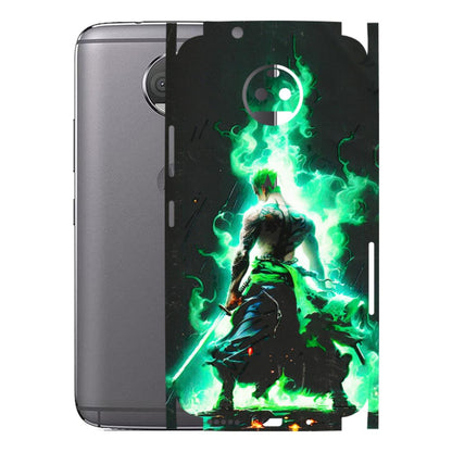 Motorola Phone Skins (All Models) - Zoro Sword - 3D Embossed Finish (L-241) Motorola Moto G5S Plus