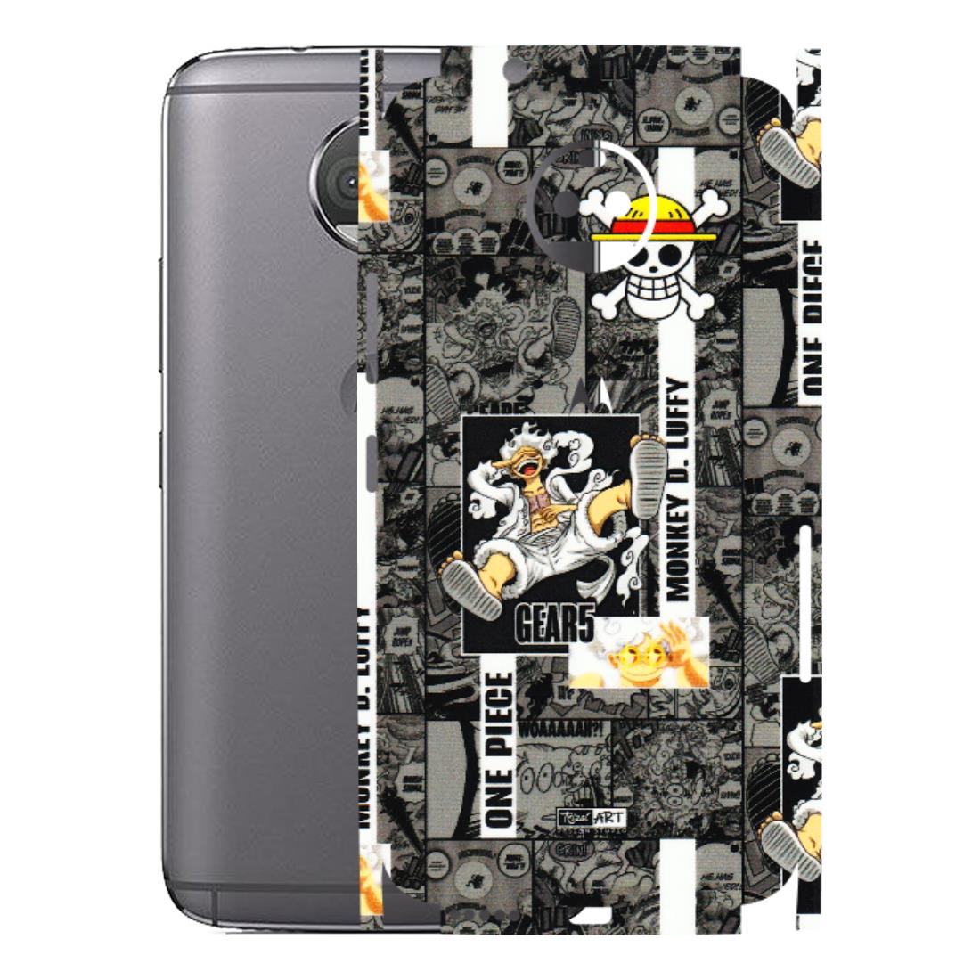 Motorola Phone Skins (All Models) - Cuffy Anime MonkeyCamic - 3D Embossed Finish (L-242) Motorola Moto G5S Plus