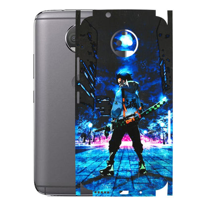 Motorola Phone Skins (All Models) - Demon Slayer Sword - 3D Embossed Finish (L-247) Motorola Moto G5S Plus