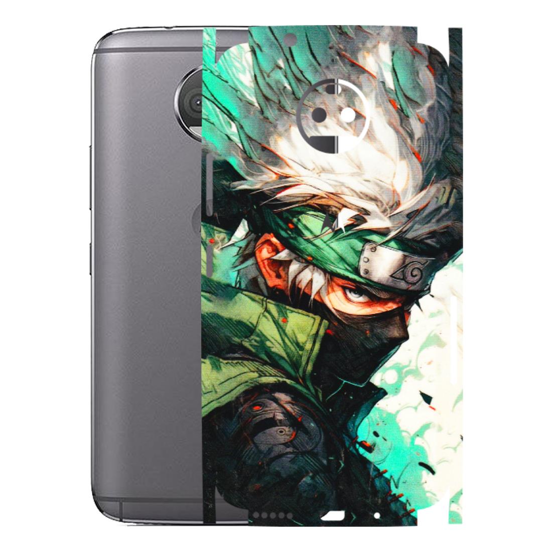 Motorola Phone Skins (All Models) - Kakashi Side Profile - 3D Embossed Finish (L-249) Motorola Moto G5S Plus