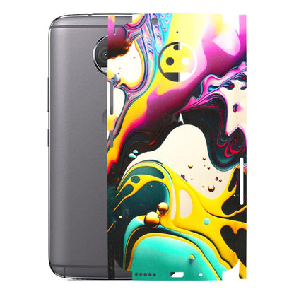 Motorola Phone Skins (All Models) - Multicolor Abstract pattern - 3D Embossed Finish (L-254) Motorola Moto G5S Plus