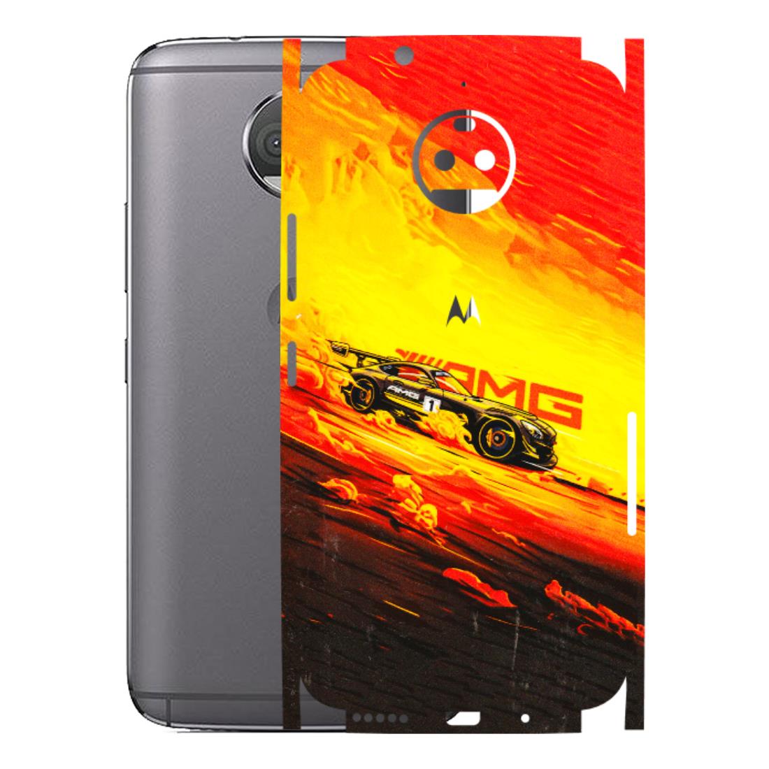 Motorola Phone Skins (All Models) - AMG Car Speed Cover - 3D Embossed Finish (L-256) Motorola Moto G5S Plus