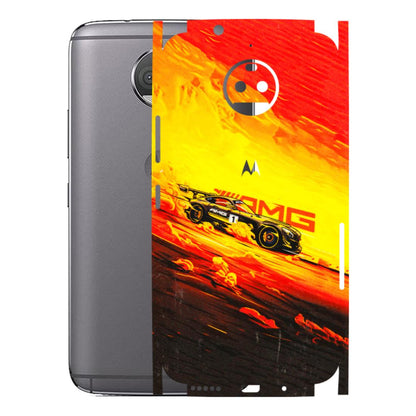 Motorola Phone Skins (All Models) - AMG Car Speed Cover - 3D Embossed Finish (L-256) Motorola Moto G5S Plus