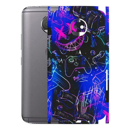 Motorola Phone Skins (All Models) - Gamers Paradise - 3D Embossed Finish (L-258) Motorola Moto G5S Plus