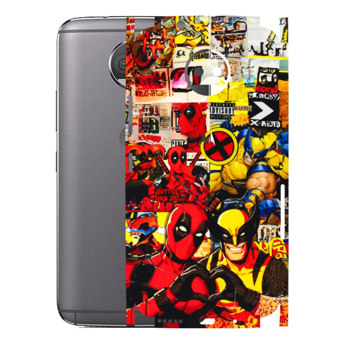 Motorola Phone Skins (All Models) - Spidy Wolverine - 3D Embossed Finish (L-310) Motorola Moto G5S Plus