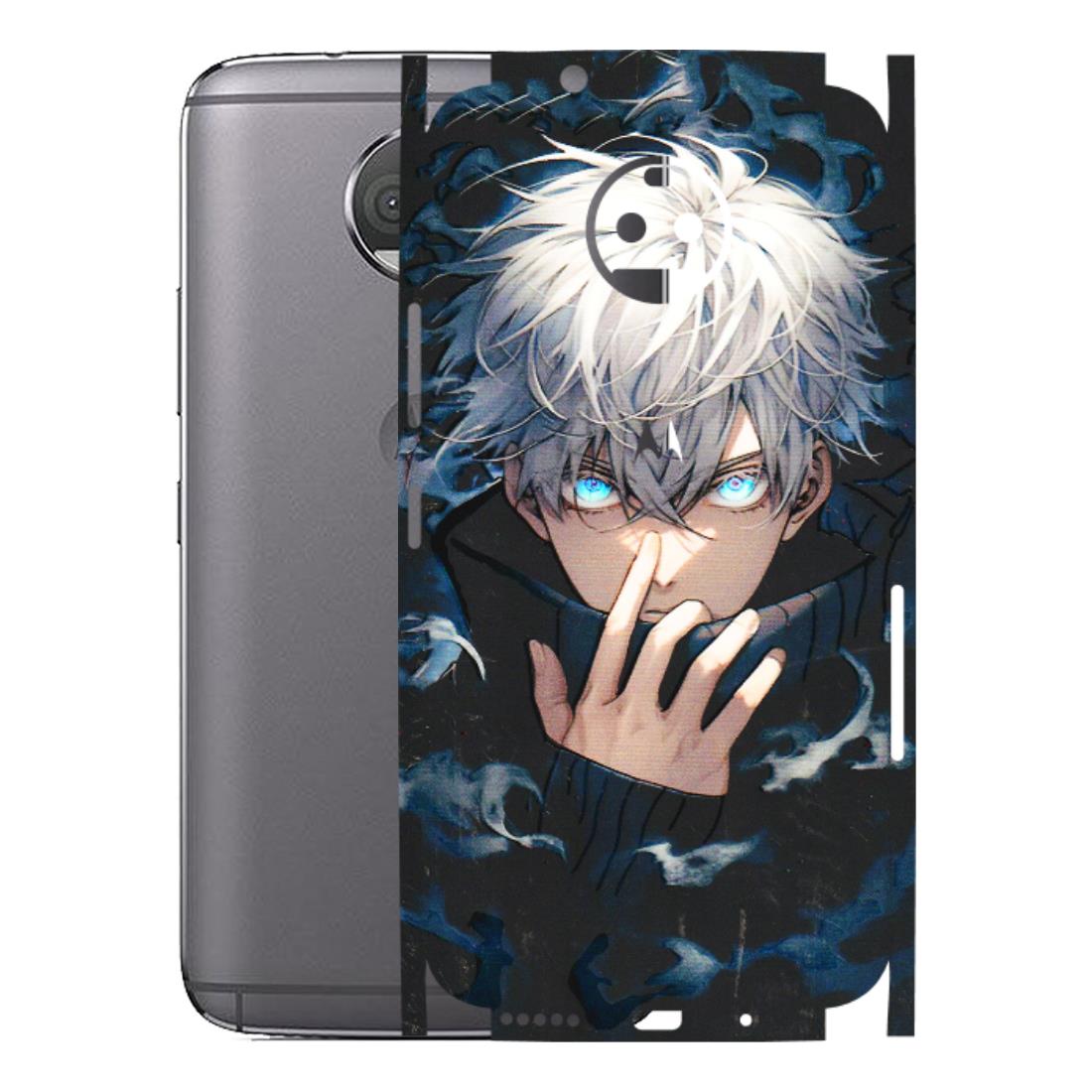 Motorola Phone Skins (All Models) - New Jujutsu Kaisen Anime - 3D Embossed Finish (L-313) Motorola Moto G5S Plus