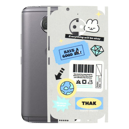 Motorola Phone Skins (All Models) - Will Be Okay Design - 3D Embossed Finish (L-316) Motorola Moto G5S Plus