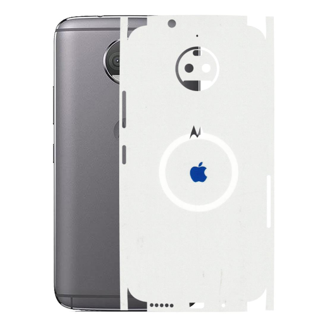 Motorola Phone Skins (All Models) - iPhone Magsafe Logo - 3D Embossed Finish (L-320) Motorola Moto G5S Plus
