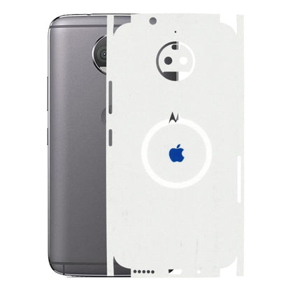 Motorola Phone Skins (All Models) - iPhone Magsafe Logo - 3D Embossed Finish (L-320) Motorola Moto G5S Plus