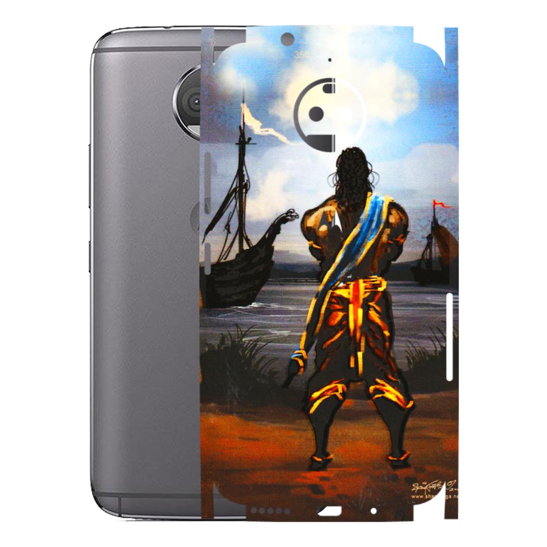 Motorola Phone Skins (All Models) - Heavenly God Figure - 3D Embossed Finish (L-34) Motorola Moto G5S Plus