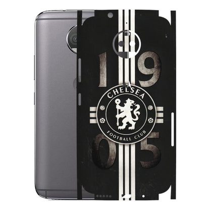 Motorola Phone Skins (All Models) - Chelsea Fan Club - 3D Embossed Finish (L-36) Motorola Moto G5S Plus