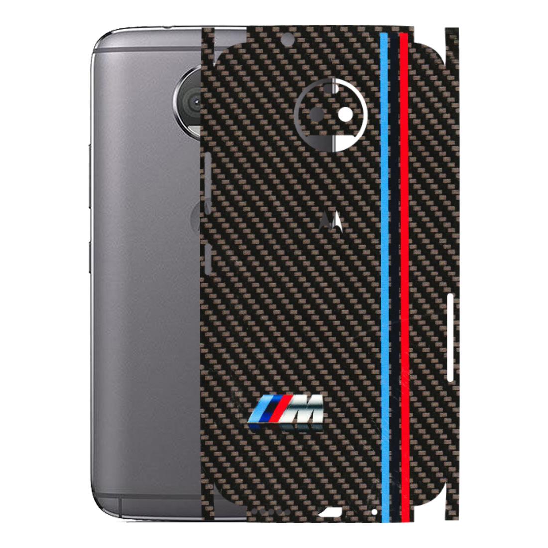 Motorola Phone Skins (All Models) - BM Carbon Fiber Feels - 3D Embossed Finish (L-38) Motorola Moto G5S Plus