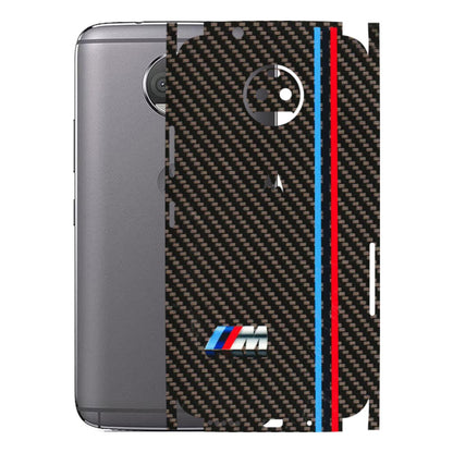 Motorola Phone Skins (All Models) - BM Carbon Fiber Feels - 3D Embossed Finish (L-38) Motorola Moto G5S Plus