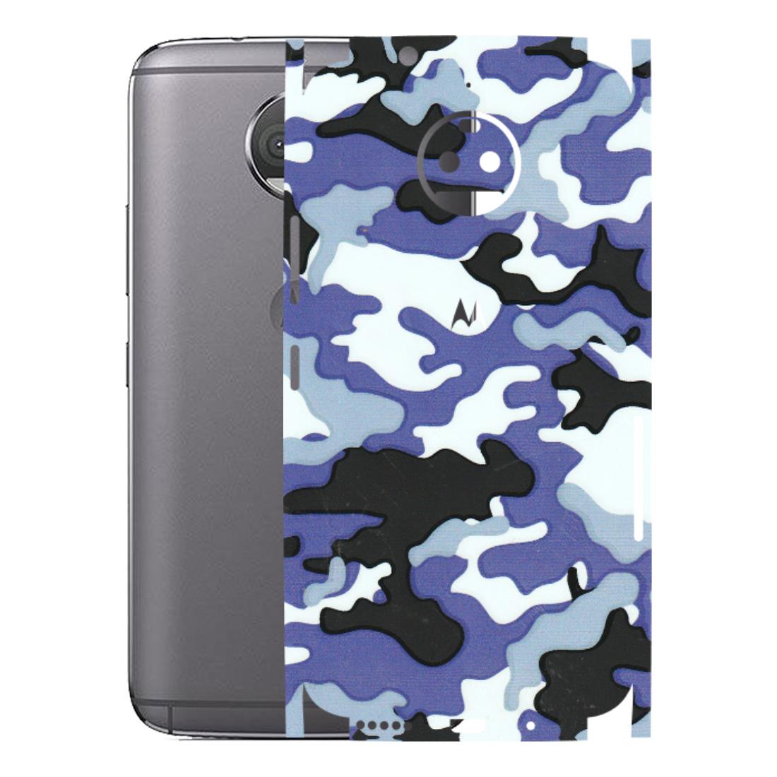 Motorola Phone Skins (All Models) - Powerfull Military Camoflauge - 3D Embossed Finish (L-49) Motorola Moto G5S Plus
