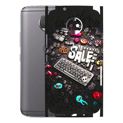 Motorola Phone Skins (All Models) - Gadgets Sale - 3D Embossed Finish (L-50) Motorola Moto G5S Plus