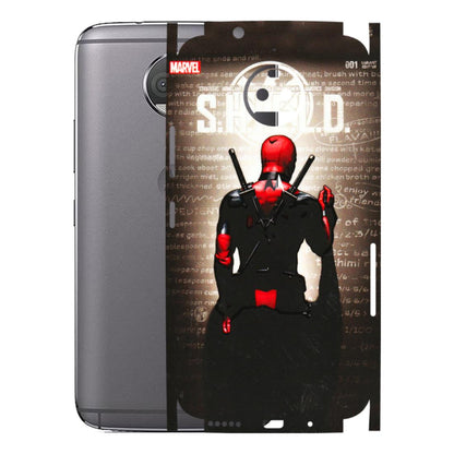 Motorola Phone Skins (All Models) - Deadpool - 3D Embossed Finish (L-56) Motorola Moto G5S Plus