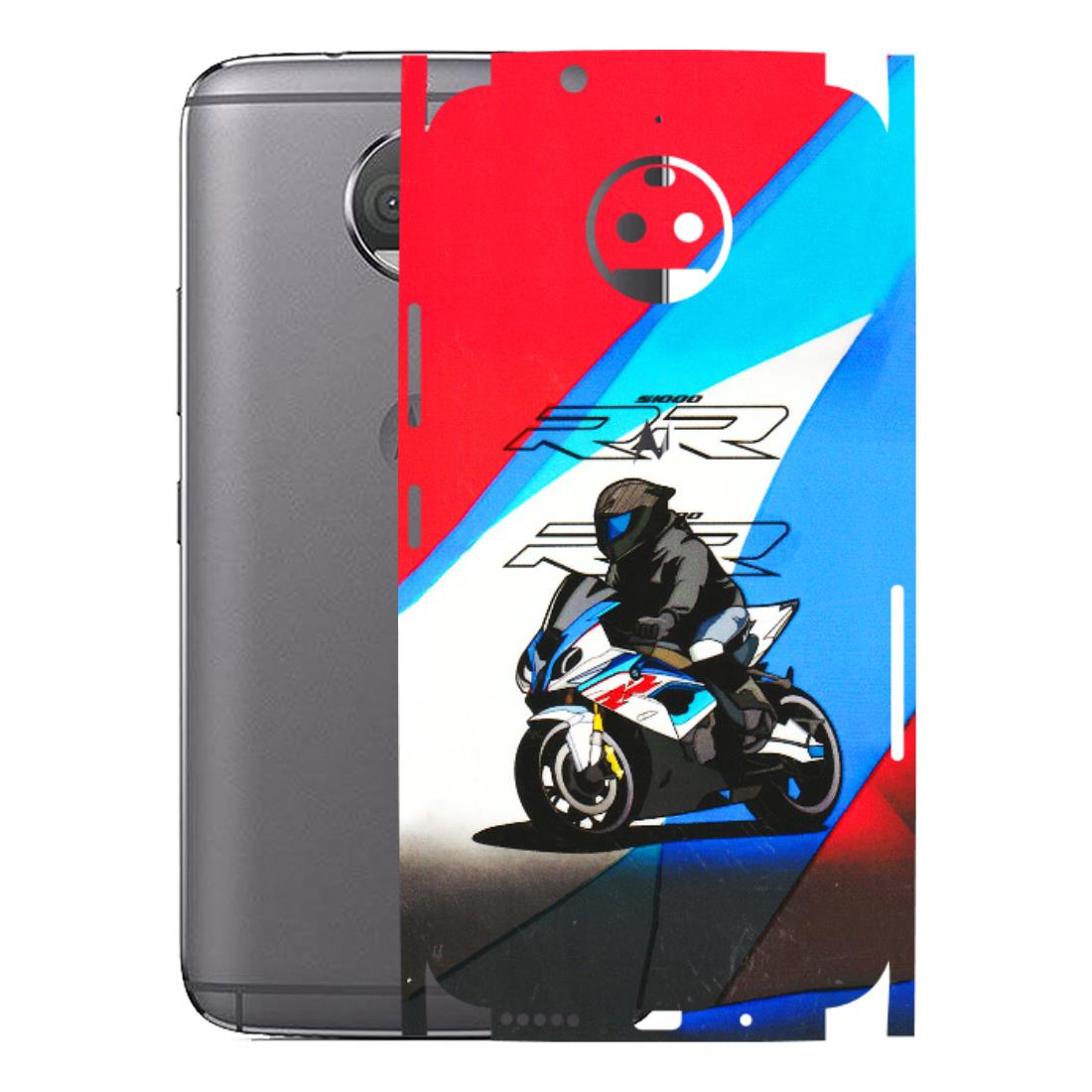 Motorola Phone Skins (All Models) - Bikers Love - 3D Embossed Finish (L-58) Motorola Moto G5S Plus