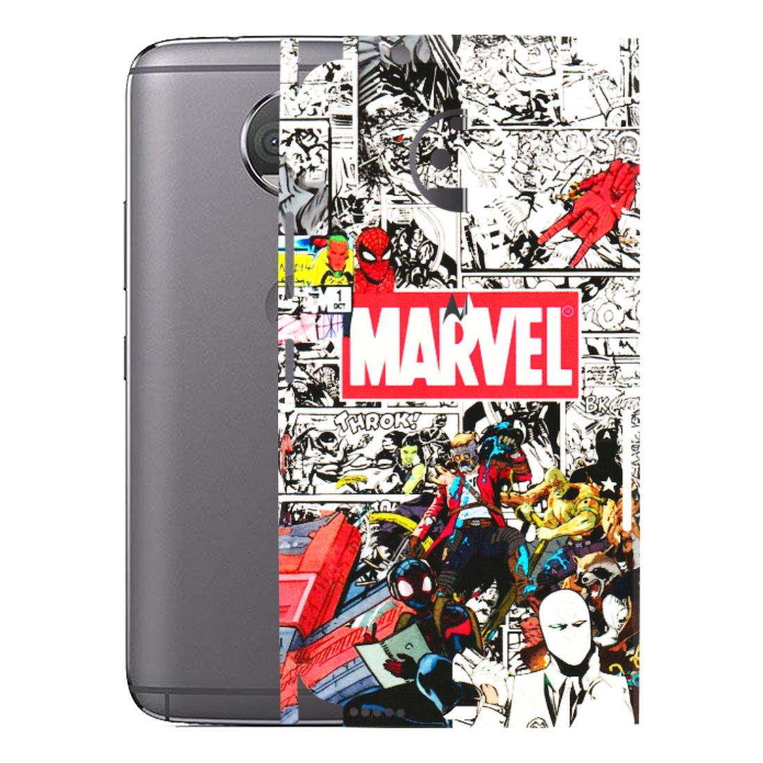 Motorola Phone Skins (All Models) - Marvel Colorful Comic - 3D Embossed Finish (L-64) Motorola Moto G5S Plus