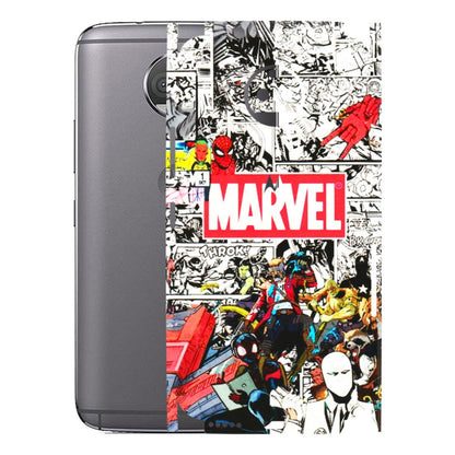 Motorola Phone Skins (All Models) - Marvel Colorful Comic - 3D Embossed Finish (L-64) Motorola Moto G5S Plus