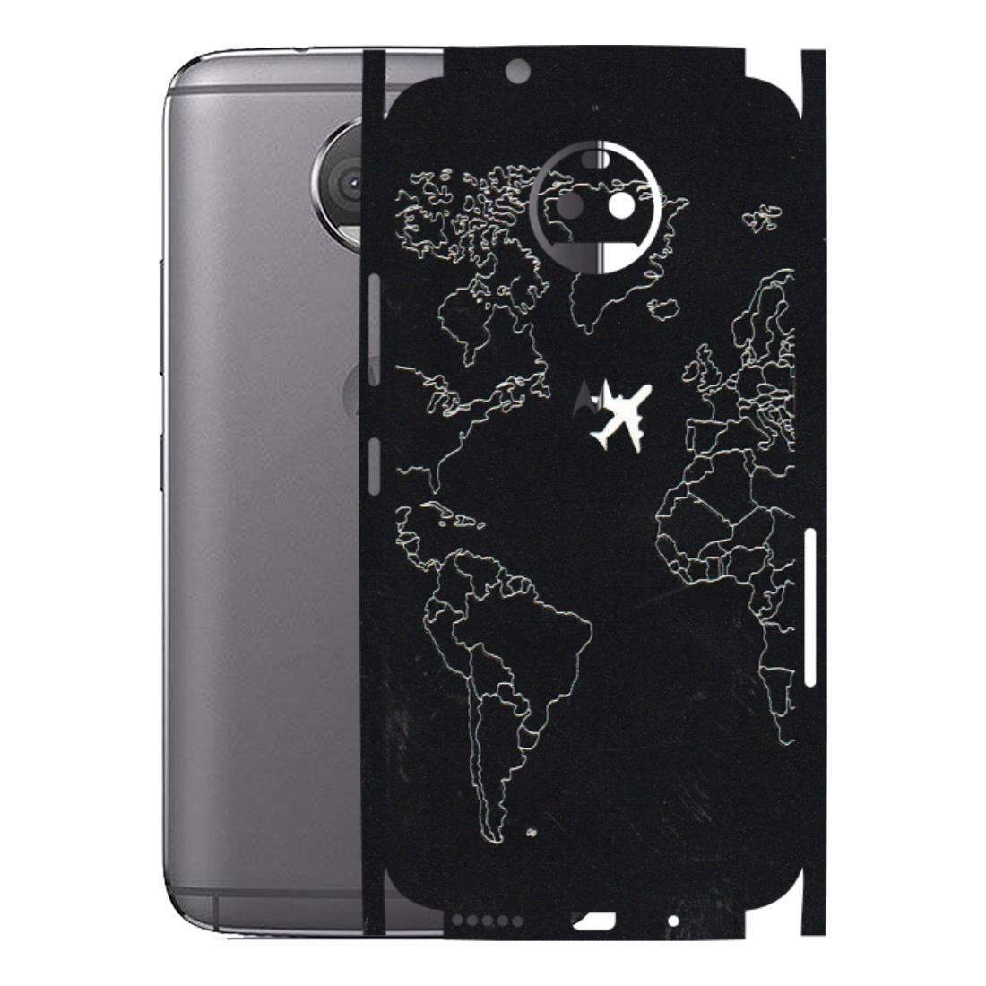 Motorola Phone Skins (All Models) - Never Ending Travel - 3D Embossed Finish (L-79) Motorola Moto G5S Plus