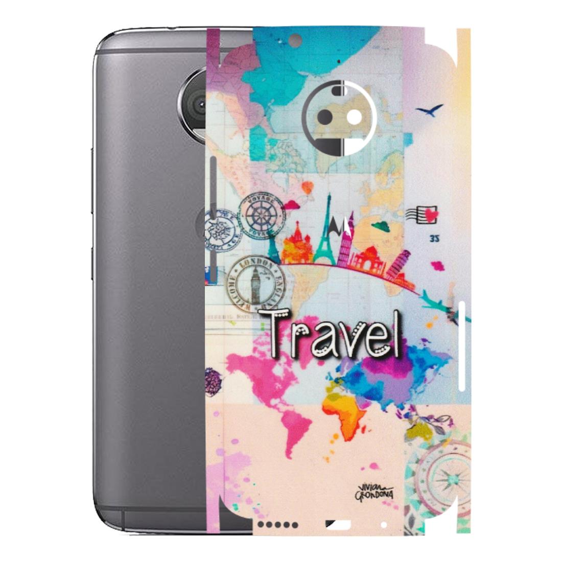 Motorola Phone Skins (All Models) - Travel The Wonders - Matte Finish (M-108) Motorola Moto G5S Plus