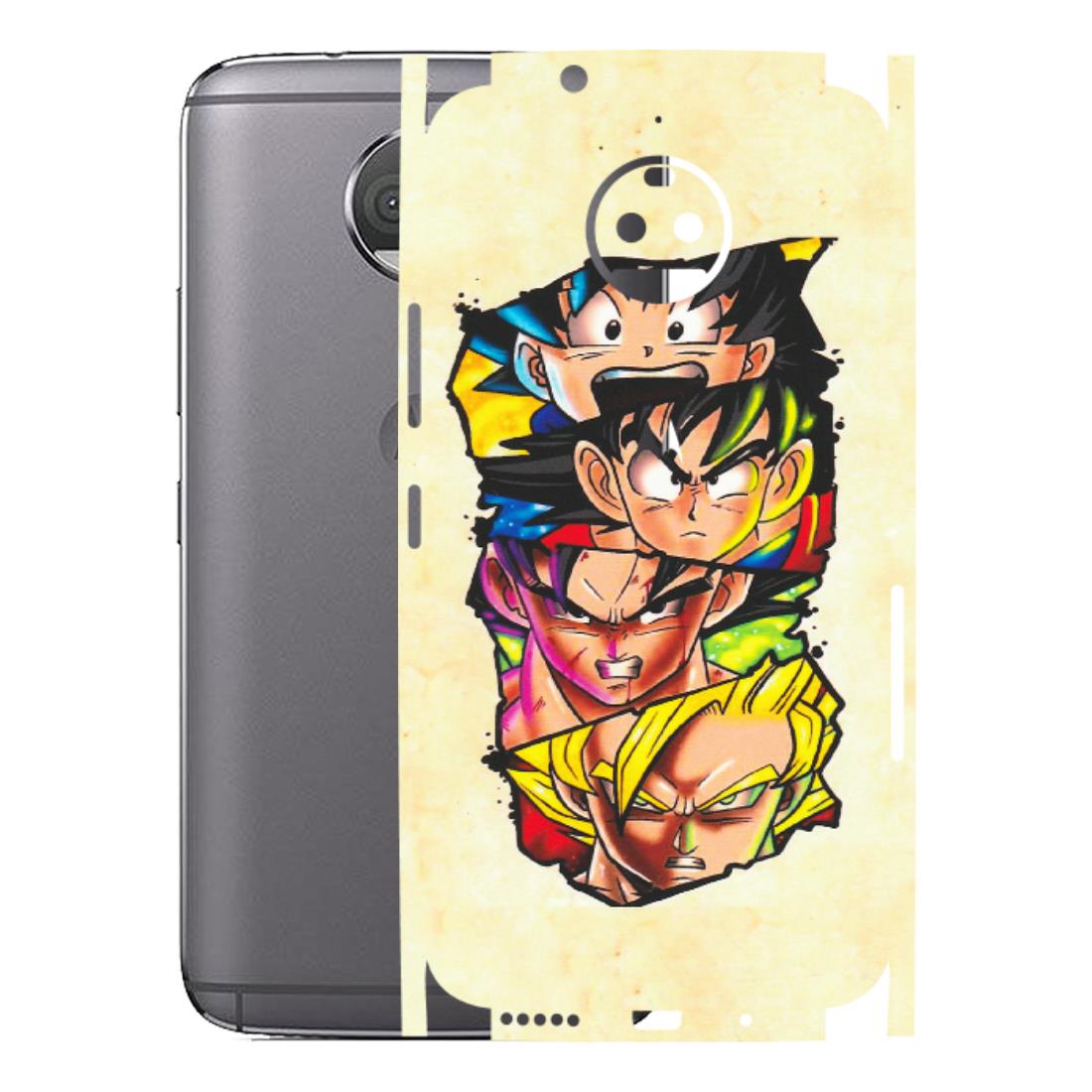 Motorola Phone Skins (All Models) - Angry Multi Anime - Matte Finish (M-113) Motorola Moto G5S Plus