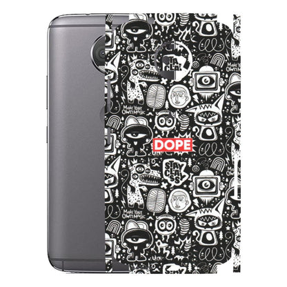 Motorola Phone Skins (All Models) - Dope Stay Classy Black Doodles - Matte Finish (M-126) Motorola Moto G5S Plus