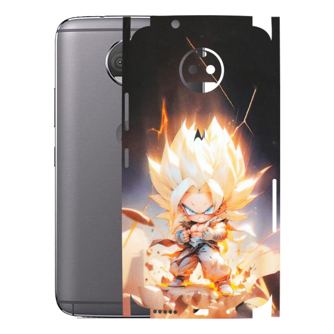 Motorola Phone Skins (All Models) - Goku Dragon Cute Anime - Matte Finish (M-131) Motorola Moto G5S Plus