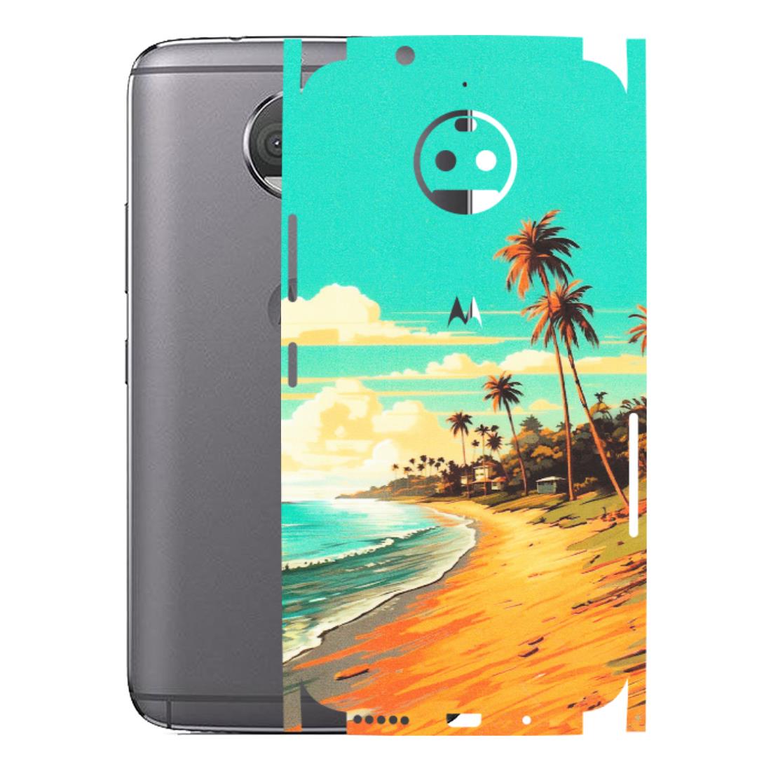 Motorola Phone Skins (All Models) - Miami Beach - Matte Finish (M-136) Motorola Moto G5S Plus