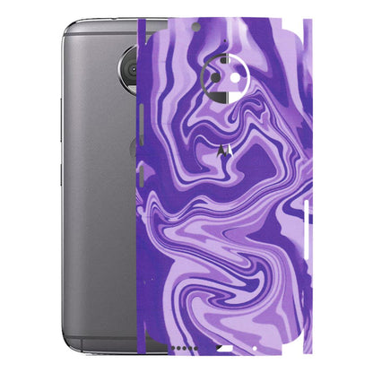 Motorola Phone Skins (All Models) - Hazy Purple Nights - Matte Finish (M-14) Motorola Moto G5S Plus