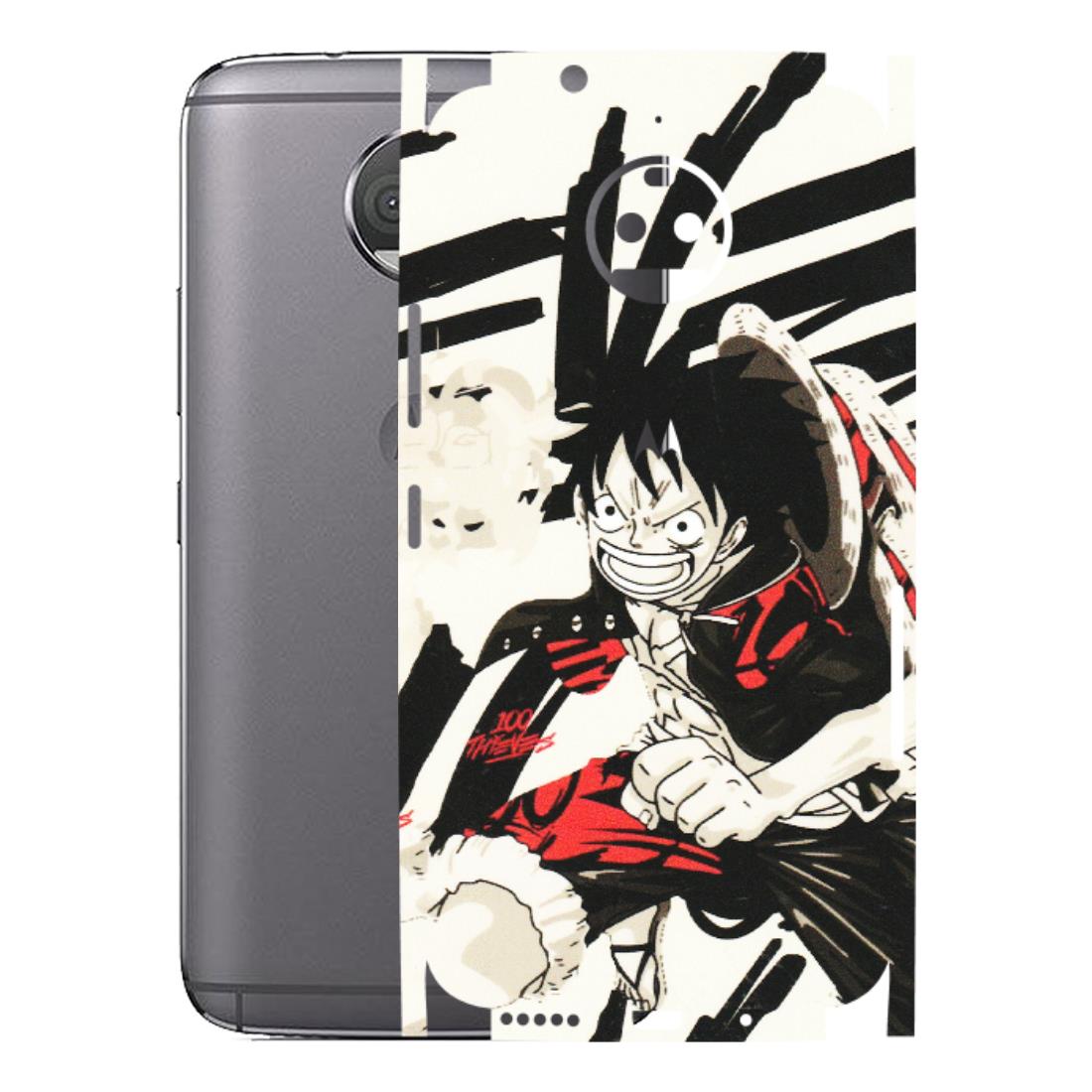 Motorola Phone Skins (All Models) - Monkey D.Luffy Manga Anime - Matte Finish (M-145) Motorola Moto G5S Plus