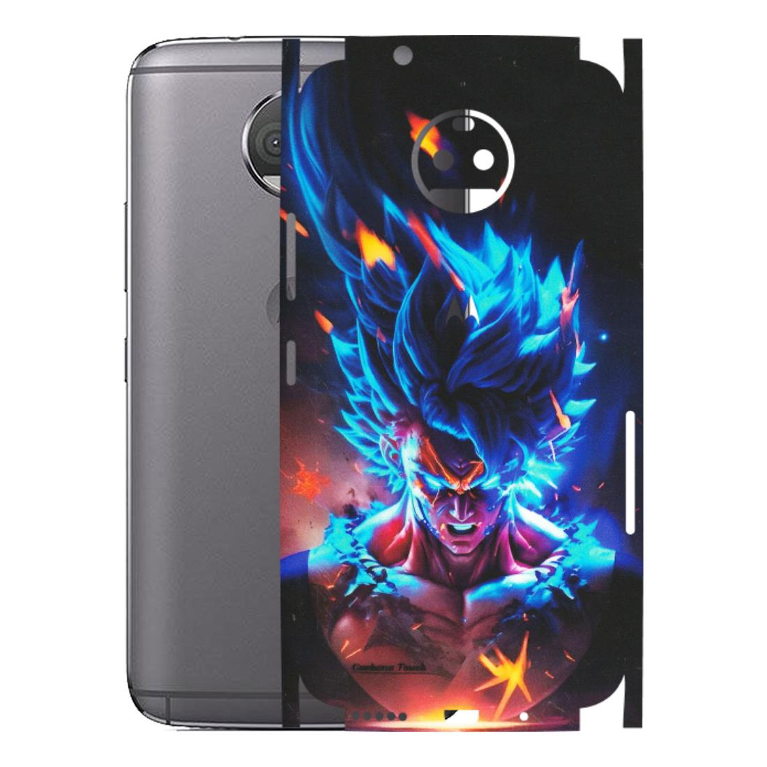 Motorola Phone Skins (All Models) - Angry Goku Dragon Ball Anime - Matte Finish (M-150) Motorola Moto G5S Plus