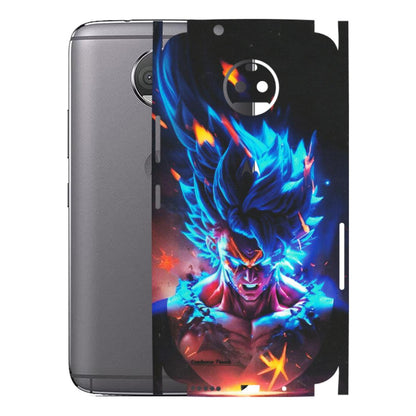 Motorola Phone Skins (All Models) - Angry Goku Dragon Ball Anime - Matte Finish (M-150) Motorola Moto G5S Plus