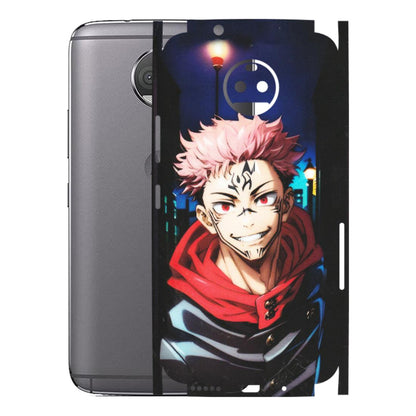 Motorola Phone Skins (All Models) - Yuji Itadori Funny Face Anime - Matte Finish (M-152) Motorola Moto G5S Plus