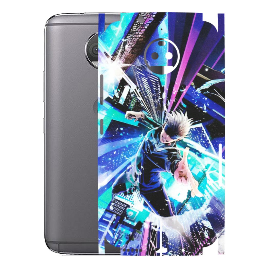 Motorola Phone Skins (All Models) - Manga Action Jujustu Kaisen Anime - Matte Finish (M-155) Motorola Moto G5S Plus