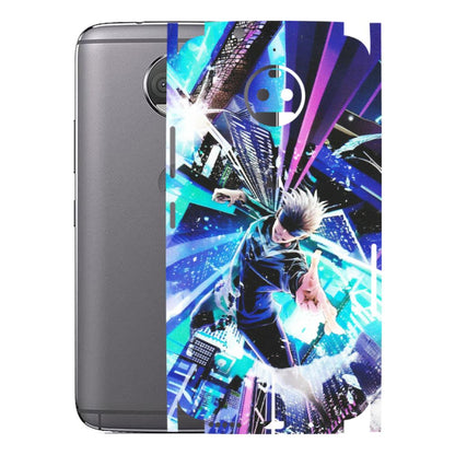 Motorola Phone Skins (All Models) - Manga Action Jujustu Kaisen Anime - Matte Finish (M-155) Motorola Moto G5S Plus