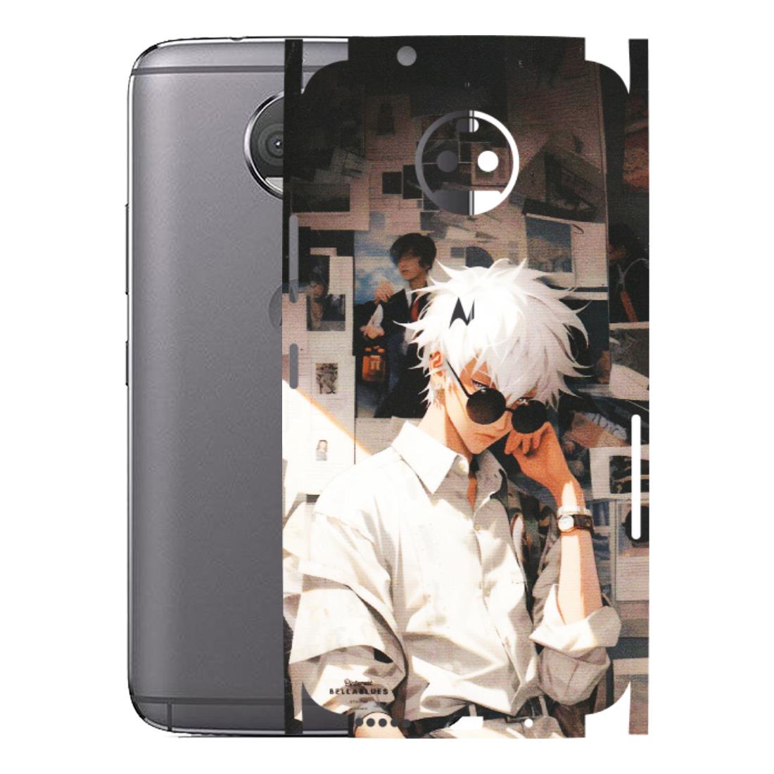 Motorola Phone Skins (All Models) - Gojo Satoru Jujustu Kaisen Anime - Matte Finish (M-156) Motorola Moto G5S Plus