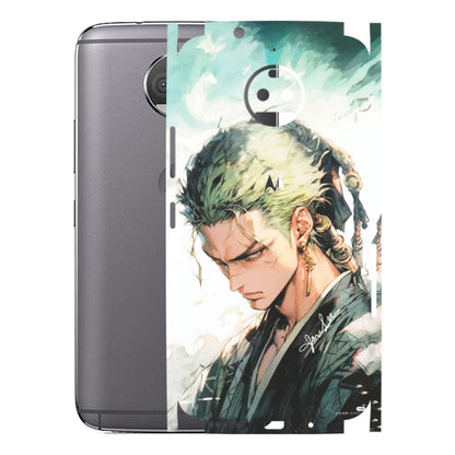 Motorola Phone Skins (All Models) - Pirate Hunter One Piece Anime - Matte Finish (M-157) Motorola Moto G5S Plus