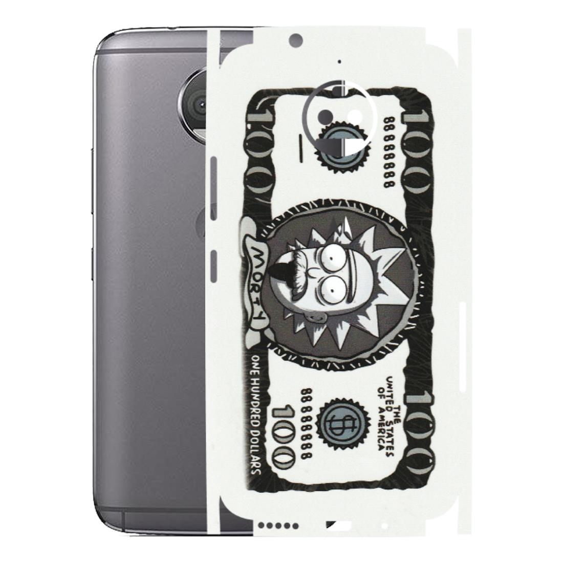 Motorola Phone Skins (All Models) - Rick And Morty Hundred Dollar Anime - Matte Finish (M-161) Motorola Moto G5S Plus