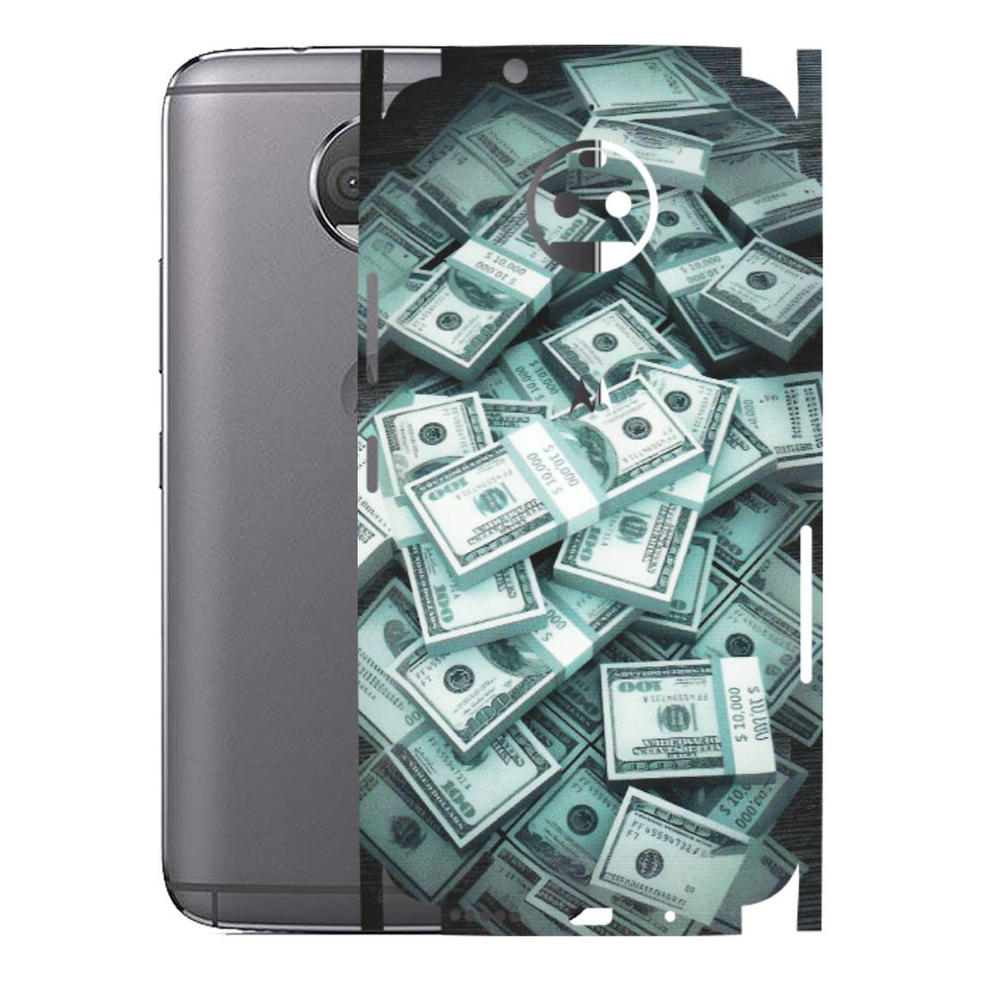 Motorola Phone Skins (All Models) - Hundred Dollar Bill - Matte Finish (M-162) Motorola Moto G5S Plus