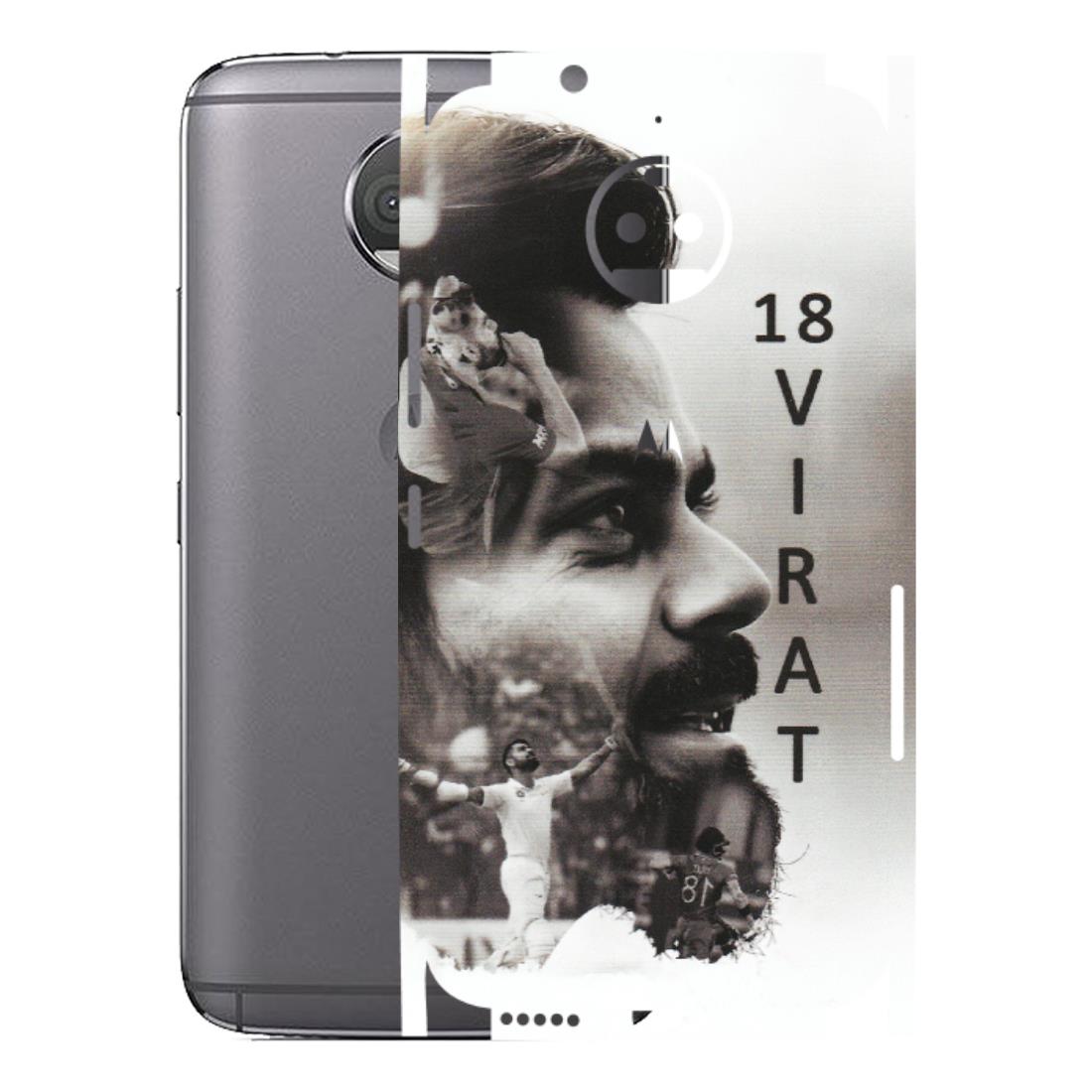 Motorola Phone Skins (All Models) - Virat Kohli Cricketer - Matte Finish (M-163) Motorola Moto G5S Plus