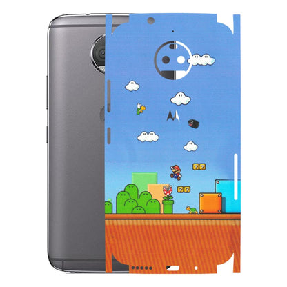 Motorola Phone Skins (All Models) - Mario Game Scene - Matte Finish (M-24) Motorola Moto G5S Plus