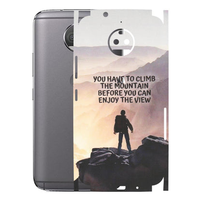 Motorola Phone Skins (All Models) - Motivational Hiking Mountain - Matte Finish (M-28) Motorola Moto G5S Plus