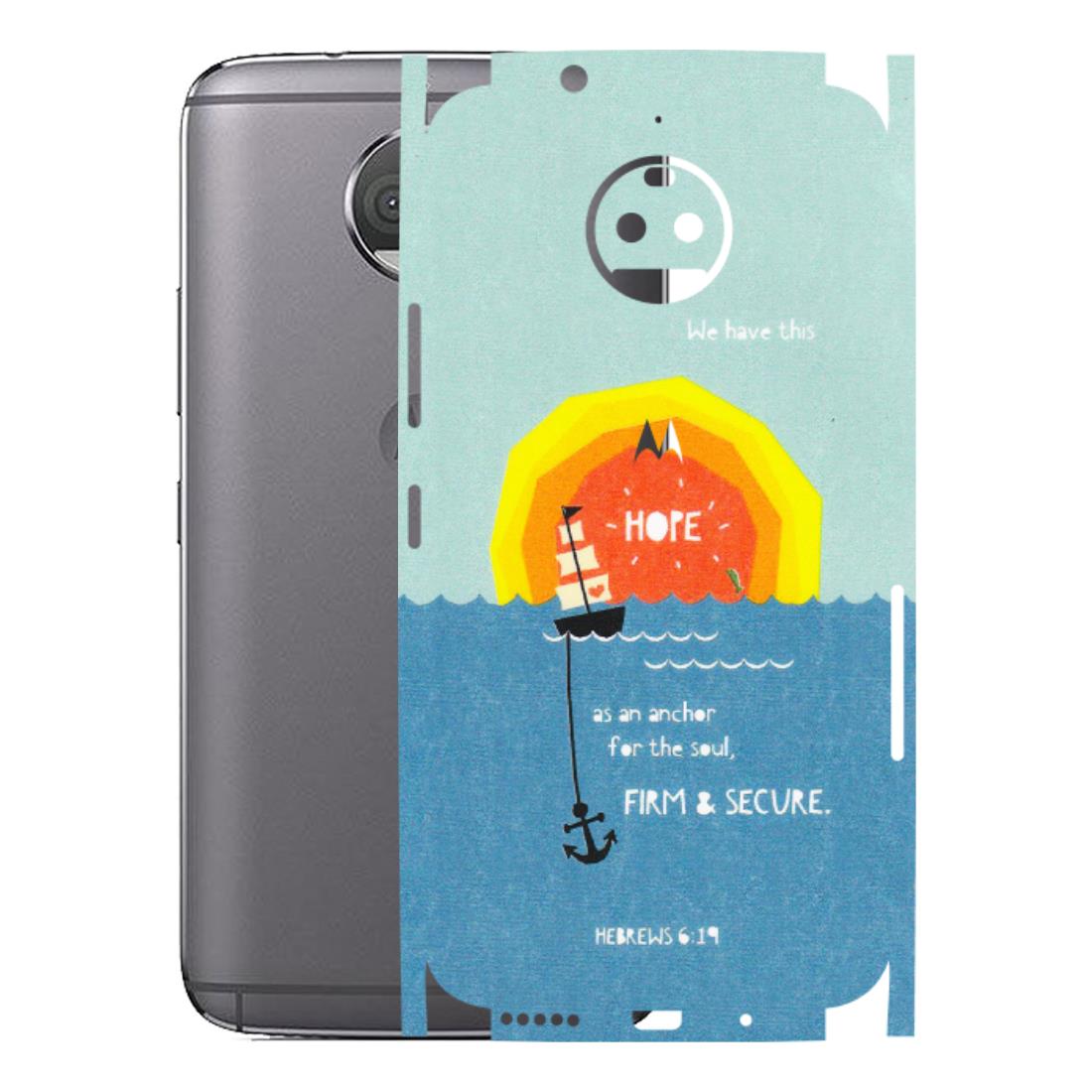 Motorola Phone Skins (All Models) - A Beautiful Sunset of Hope - Matte Finish (M-75) Motorola Moto G5S Plus