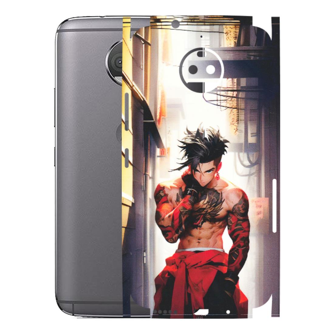 Motorola Phone Skins (All Models) - In the streets of Japan - Matte Finish (M-77) Motorola Moto G5S Plus