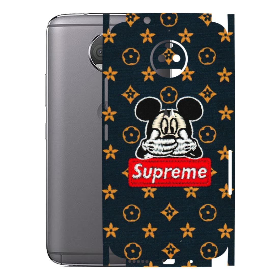 Motorola Phone Skins (All Models) - Mickey Supreme - Matte Finish (M-83) Motorola Moto G5S Plus