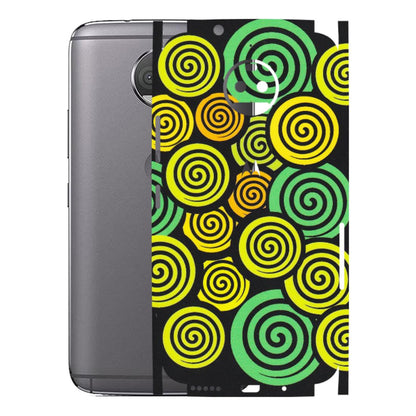 Motorola Phone Skins (All Models) - Crazy Spiral - Matte Finish (M-91) Motorola Moto G5S Plus