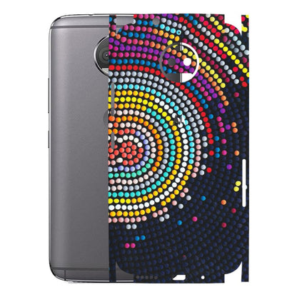 Motorola Phone Skins (All Models) - Rainbow Dot Mandala - Matte Finish (M-97) Motorola Moto G5S Plus