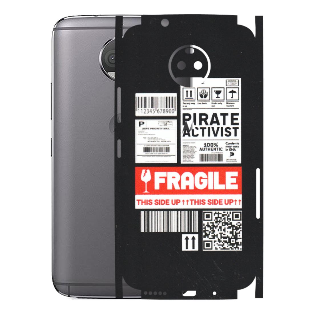 Motorola Phone Skins (All Models) - Handle With Care - Matte Finish (M-99) Motorola Moto G5S Plus